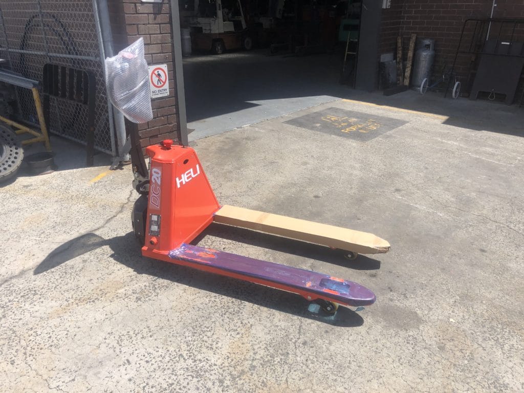 Electric & Manual Pallet Jacks For Sale Melbourne Two Bay Forks